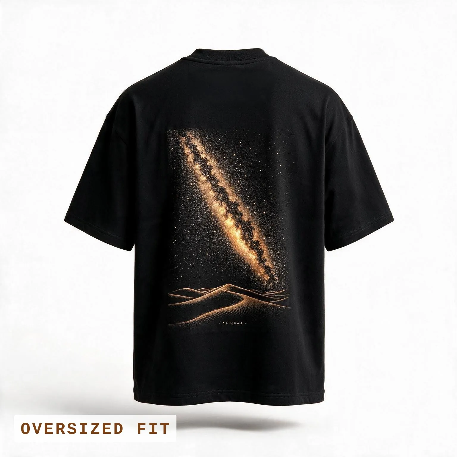 Al Quaa Galaxy — Oversized, oversized fit — design across the back