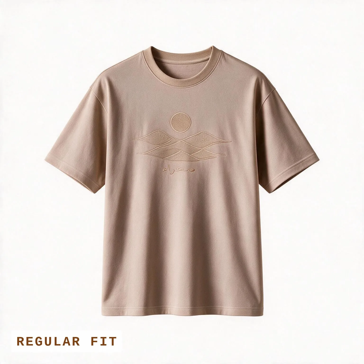 Empty Quarter — Regular, regular fit — embroidered design on the front